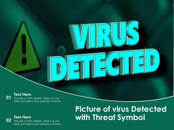 Picture Of Virus Detected With Threat Symbol Ppt PowerPoint Presentation Gallery Show PDF Picture Of Virus Detected With Threat Symbol Ppt PowerPoint Presentation Gallery Show PDF