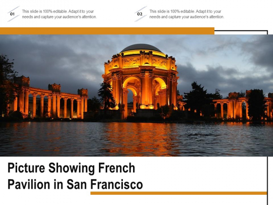 Picture Showing French Pavilion In San Francisco Ppt PowerPoint Presentation Summary Vector PDF