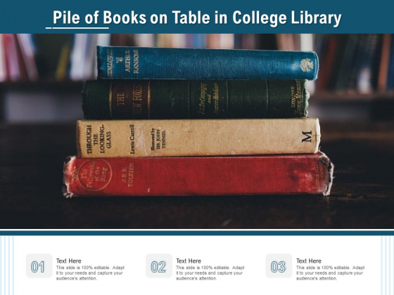 Pile Of Books On Table In College Library Ppt PowerPoint Presentation Gallery Template PDF Pile Of Books On Table In College Library Ppt PowerPoint Presentation Gallery Template PDF