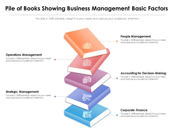Pile Of Books Showing Business Management Basic Factors Ppt PowerPoint Presentation File Example Topics PDF Pile Of Books Showing Business Management Basic Factors Ppt PowerPoint Presentation File Example Topics PDF