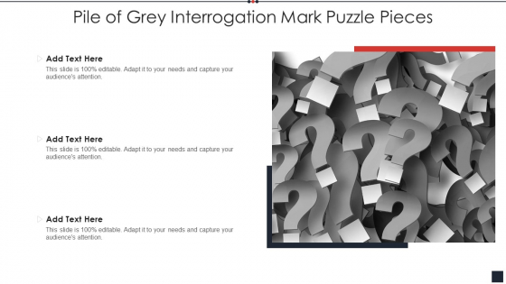 Pile Of Grey Interrogation Mark Puzzle Pieces Sample PDF Pile Of Grey Interrogation Mark Puzzle Pieces Sample PDF