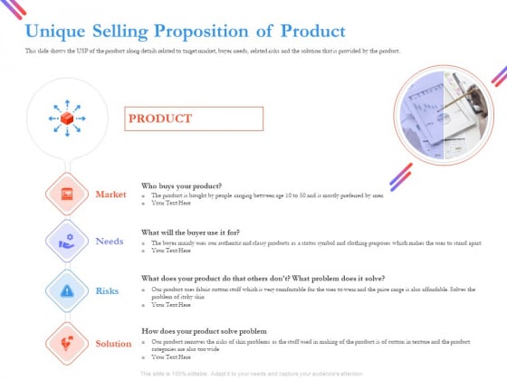 Pitch Deck For Fund Raising From Series C Funding Unique Selling Proposition Of Product Graphics PDF Pitch Deck For Fund Raising From Series C Funding Unique Selling Proposition Of Product Graphics PDF