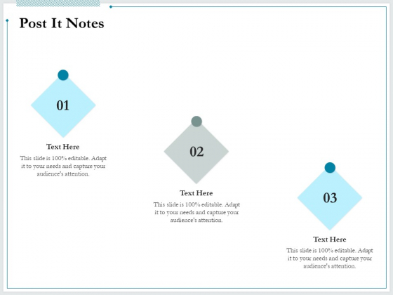 Pitch Deck For Raising Funds From Product Crowdsourcing Post It Notes Rules PDF