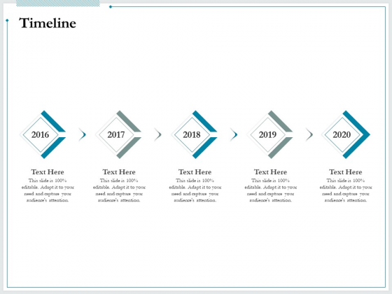 Pitch Deck For Raising Funds From Product Crowdsourcing Timeline Mockup PDF