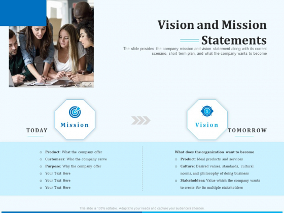 Pitch Deck For Seed Financing Vision And Mission Statements Ppt File Samples PDF Pitch Deck For Seed Financing Vision And Mission Statements Ppt File Samples PDF