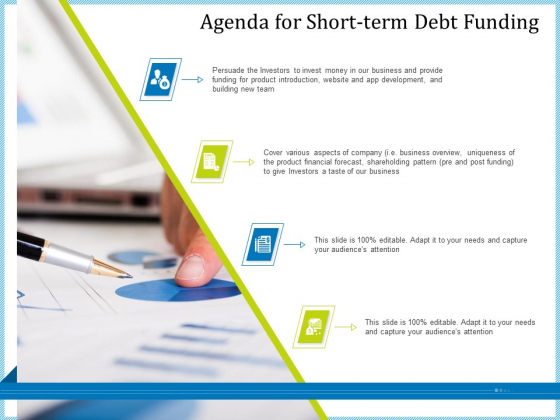 Pitch Deck For Short Term Debt Financing Agenda For Short Term Debt Funding Themes PDF Pitch Deck For Short Term Debt Financing Agenda For Short Term Debt Funding Themes PDF
