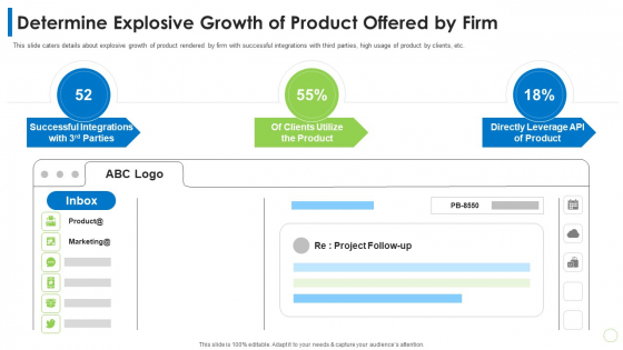 Pitch Deck PPT For Commodity Determine Explosive Growth Of Product Offered By Firm Ppt Infographic Template Maker PDF Pitch Deck PPT For Commodity Determine Explosive Growth Of Product Offered By Firm Ppt Infographic Template Maker PDF