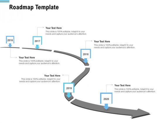 Pitch Deck To Collect Funding From Initial Financing Roadmap Template Background PDF Pitch Deck To Collect Funding From Initial Financing Roadmap Template Background PDF