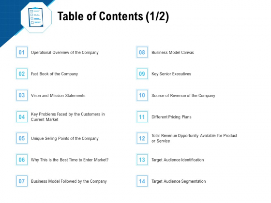 Pitch Deck To Collect Funding From Initial Financing Table Of Contents Business Summary PDF Pitch Deck To Collect Funding From Initial Financing Table Of Contents Business Summary PDF