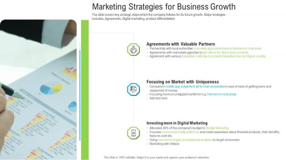 Pitch Deck To Raise Funding From Secondary Market Marketing Strategies For Business Growth Professional PDF Pitch Deck To Raise Funding From Secondary Market Marketing Strategies For Business Growth Professional PDF