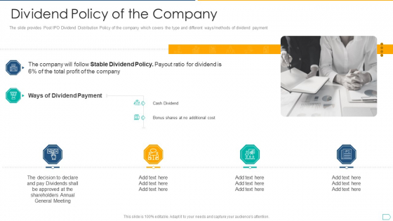 Pitchbook For IPO Deal Dividend Policy Of The Company Introduction PDF Pitchbook For IPO Deal Dividend Policy Of The Company Introduction PDF