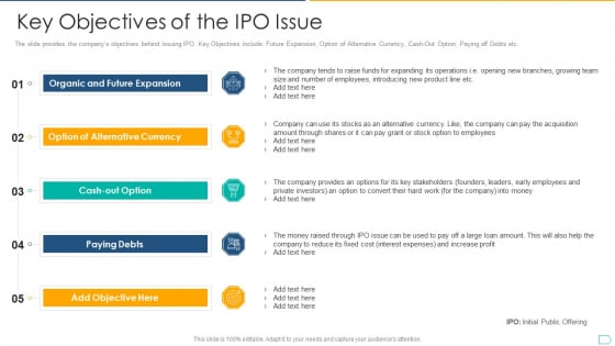 Pitchbook For IPO Deal Key Objectives Of The IPO Issue Introduction PDF Pitchbook For IPO Deal Key Objectives Of The IPO Issue Introduction PDF
