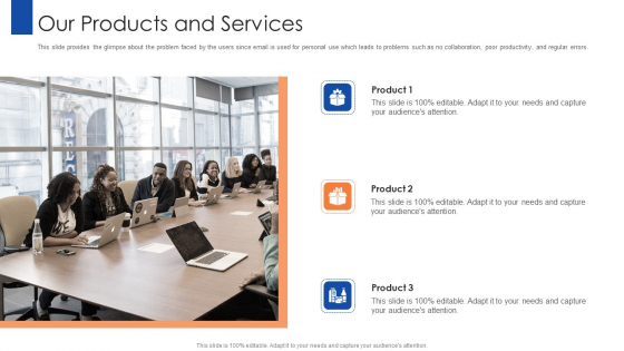 Pitching For Advisory Services Our Products And Services Template PDF Pitching For Advisory Services Our Products And Services Template PDF