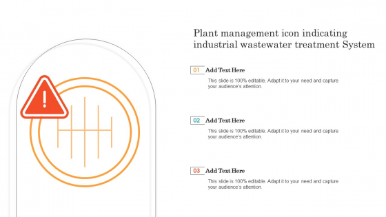 Plant Management Icon Indicating Industrial Wastewater Treatment Systems Ppt Gallery Elements PDF Plant Management Icon Indicating Industrial Wastewater Treatment Systems Ppt Gallery Elements PDF