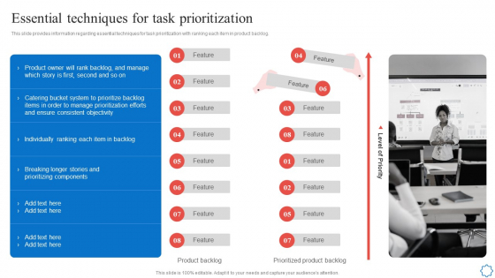 Playbook For Agile Software Development Teams Essential Techniques For Task Prioritization Download PDF