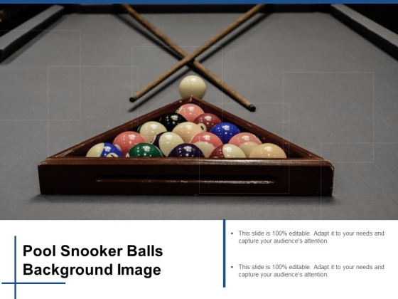 Pool Snooker Balls Background Image Ppt PowerPoint Presentation Model Examples Cpb