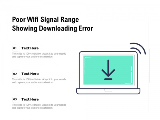 Poor Wifi Signal Range Showing Downloading Error Ppt PowerPoint Presentation Model Themes PDF Poor Wifi Signal Range Showing Downloading Error Ppt PowerPoint Presentation Model Themes PDF