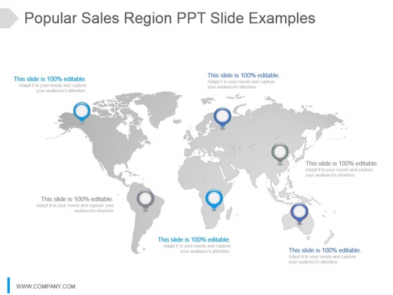 Popular Sales Region Ppt Slide Examples Popular Sales Region Ppt Slide Examples