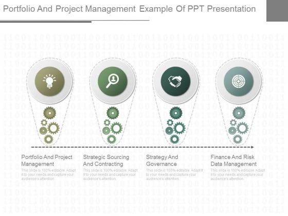 project management presentation example