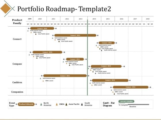 Portfolio Roadmap Ppt PowerPoint Presentation Summary Professional
