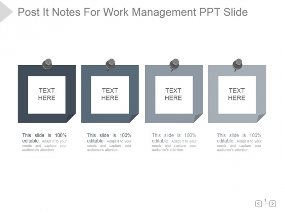 Post It Notes For Work Management Ppt PowerPoint Presentation Themes Post It Notes For Work Management Ppt PowerPoint Presentation Themes