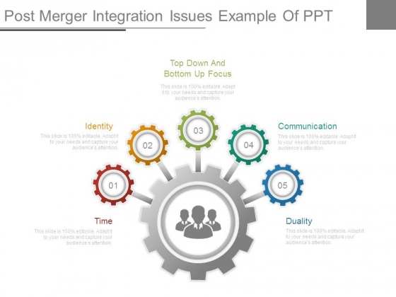 Post Merger Integration Issues Example Of Ppt Post Merger Integration Issues Example Of Ppt