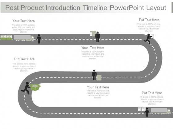 Post Product Introduction Timeline Powerpoint Layout Post Product Introduction Timeline Powerpoint Layout