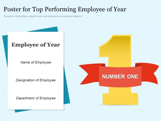 Poster For Top Performing Employee Of Year Ppt PowerPoint Presentation Summary Smartart PDF Poster For Top Performing Employee Of Year Ppt PowerPoint Presentation Summary Smartart PDF