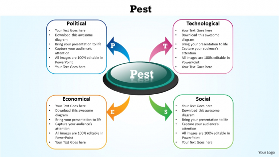 PowerPoint Design Slides Marketing Pest Ppt Design