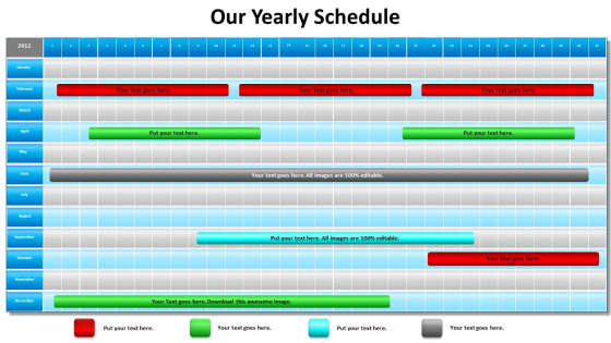 PowerPoint Layouts Image Yearly Schedule Ppt Template