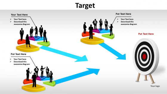 PowerPoint Process Editable Target Ppt Theme