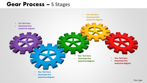 PowerPoint Process Success Gears Process Ppt Backgrounds