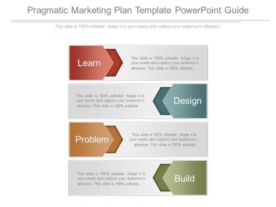 Pragmatic Marketing Plan Template Powerpoint Guide