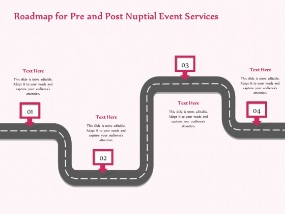 Pre Postnuptial Roadmap For Pre And Post Nuptial Event Services Ppt Pictures Guidelines PDF Pre Postnuptial Roadmap For Pre And Post Nuptial Event Services Ppt Pictures Guidelines PDF