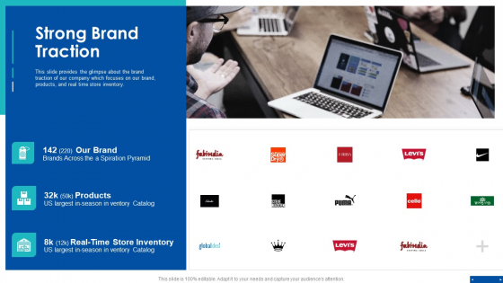 Pre Series A New Venture Financing Pitch Deck Strong Brand Traction Ppt File Master Slide PDF Pre Series A New Venture Financing Pitch Deck Strong Brand Traction Ppt File Master Slide PDF