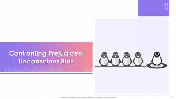 Prejudices Consequences At Workplace Unconscious Bias Training Ppt