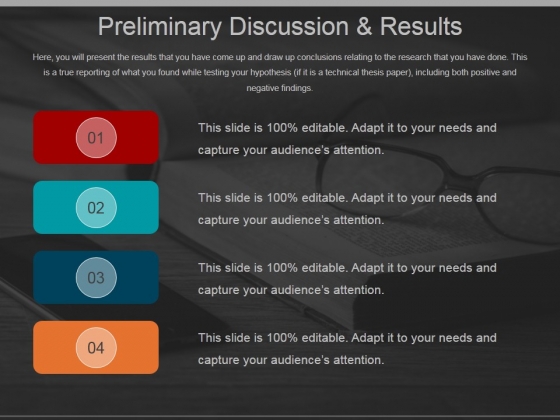 Preliminary Discussion And Results Ppt PowerPoint Presentation Icon Picture Preliminary Discussion And Results Ppt PowerPoint Presentation Icon Picture