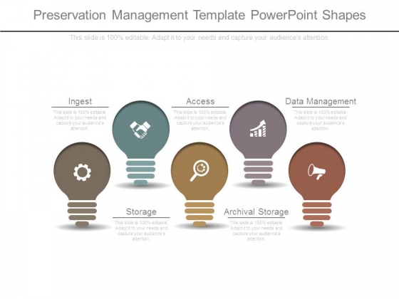 Preservation Management Template Powerpoint Shapes Preservation Management Template Powerpoint Shapes