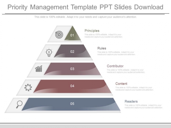 Priority Management Template Ppt Slides Download Priority Management Template Ppt Slides Download
