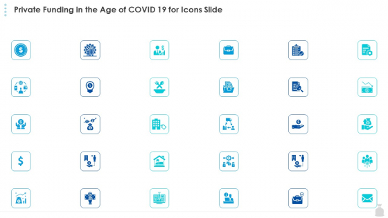 Private Funding In The Age Of COVID 19 For Icons Slide Ppt Pictures Mockup PDF Private Funding In The Age Of COVID 19 For Icons Slide Ppt Pictures Mockup PDF