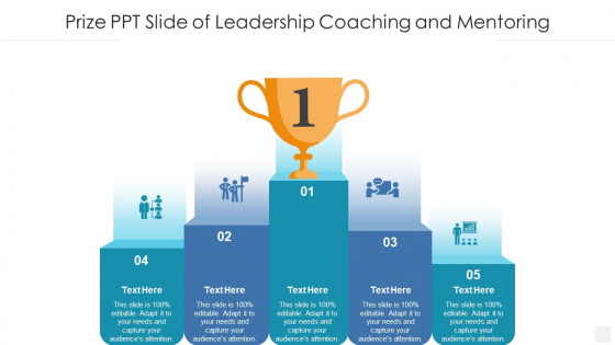Prize PPT Slide Of Leadership Coaching And Mentoring Infographics PDF Prize PPT Slide Of Leadership Coaching And Mentoring Infographics PDF