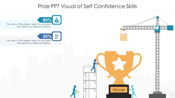 Prize PPT Visual Of Self Confidence Skills Template PDF