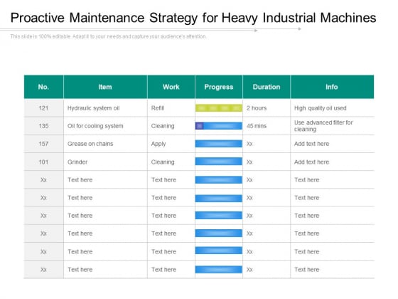 Proactive Maintenance Strategy For Heavy Industrial Machines Ppt PowerPoint Presentation Gallery Example File PDF Proactive Maintenance Strategy For Heavy Industrial Machines Ppt PowerPoint Presentation Gallery Example File PDF