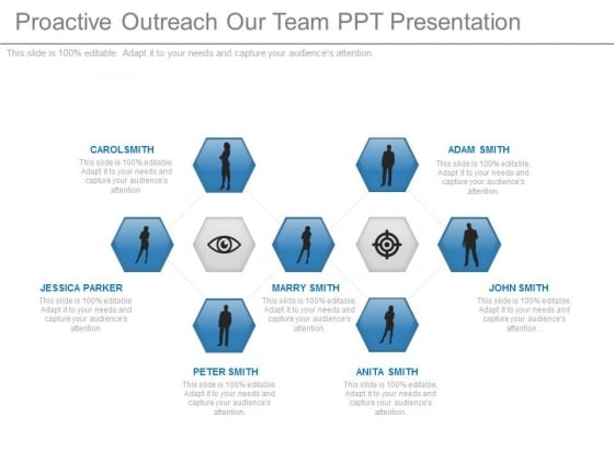 Proactive Outreach Our Team Ppt Presentation Proactive Outreach Our Team Ppt Presentation
