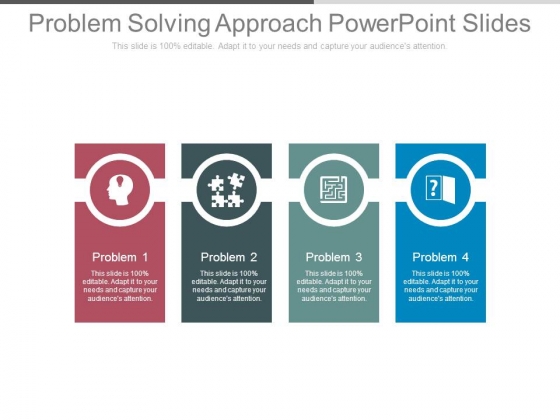 Problem Solving Approach Powerpoint Slides