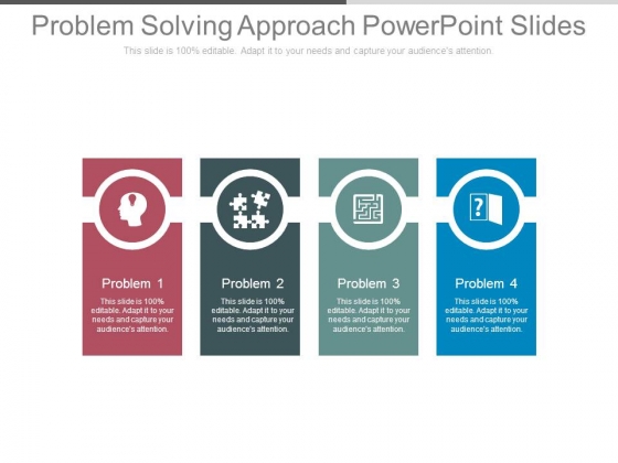 Problem Solving Approach Powerpoint Slides Problem Solving Approach Powerpoint Slides