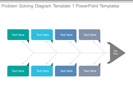 Problem Solving Diagram Template 1 Powerpoint Templates