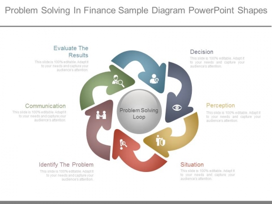 Problem Solving In Finance Sample Diagram Powerpoint Shapes Problem Solving In Finance Sample Diagram Powerpoint Shapes