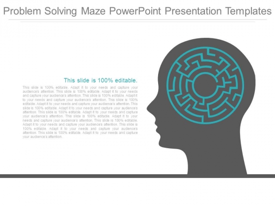 Problem Solving Maze Powerpoint Presentation Templates Problem Solving Maze Powerpoint Presentation Templates