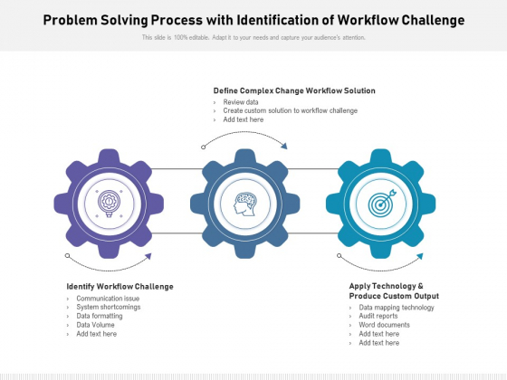 Problem Solving Process With Identification Of Workflow Challenge Ppt PowerPoint Presentation Gallery Example File PDF Problem Solving Process With Identification Of Workflow Challenge Ppt PowerPoint Presentation Gallery Example File PDF